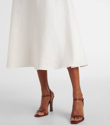 Midirock Erica aus Leinen | Ralph Lauren Collection