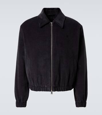 Ami de Cœur cotton corduroy blouson jacket | Ami Paris