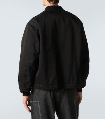 Silk and cotton bomber jacket | A.Presse