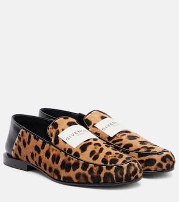 Bedruckte Loafers Label aus Kalbshaar | Givenchy
