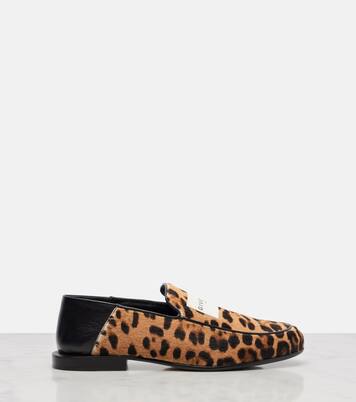 Bedruckte Loafers Label aus Kalbshaar | Givenchy