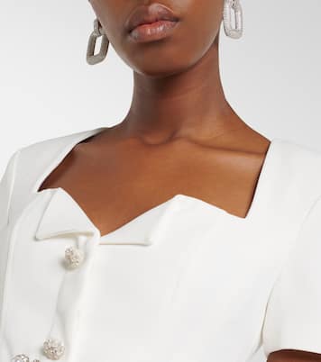 Robe longue en crêpe | Self-Portrait