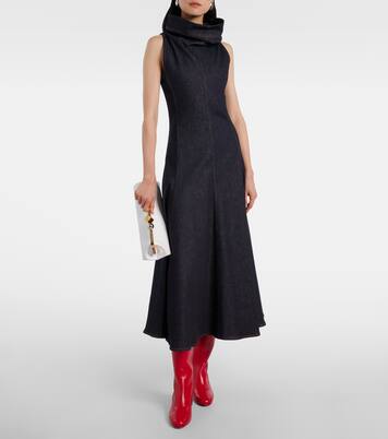 Janitta 55 leather knee-high boots | Christian Louboutin