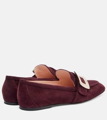 Verzierte Loafers aus Veloursleder | Roger Vivier