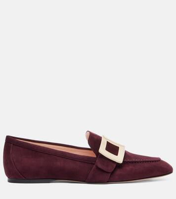 Verzierte Loafers aus Veloursleder | Roger Vivier