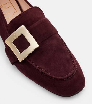 Verzierte Loafers aus Veloursleder | Roger Vivier