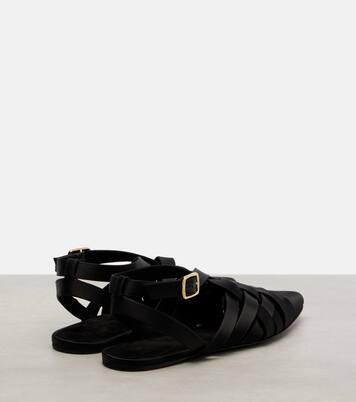 Sandalen Silene aus Satin | Loro Piana