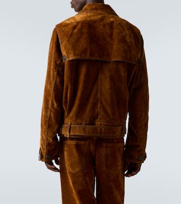 Vassel belted cotton biker jacket | Dries Van Noten