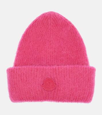 Logo wool-blend beanie | Moncler