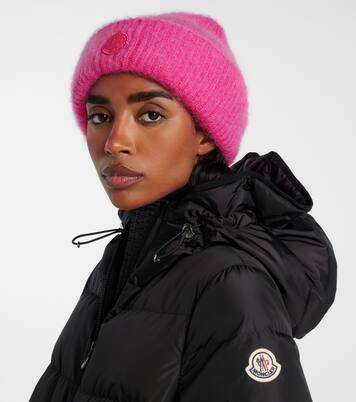 Logo wool-blend beanie | Moncler