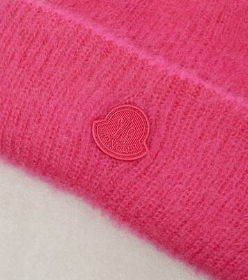 Logo wool-blend beanie | Moncler