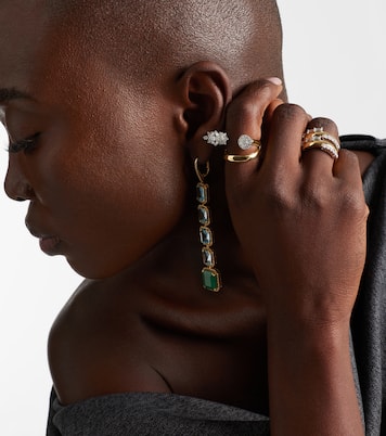 Ring Golden Strada aus 18kt Gelb- und Weißgold (750/1000) mit Diamanten | Yeprem