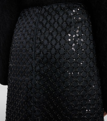 Midirock Sparkling Statement mit Pailletten  | Dorothee Schumacher