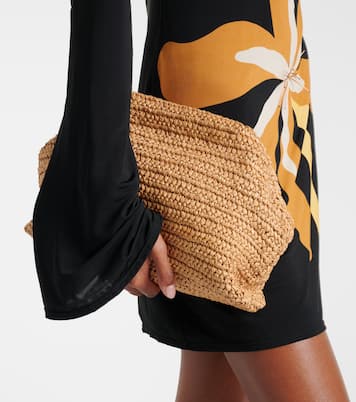 Maisha floral jersey minidress | Cala de la Cruz