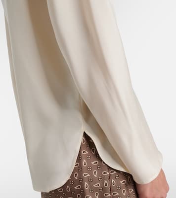 Mitico silk-blend cady top | Max Mara