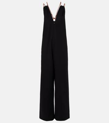 Cotton crêpe jumpsuit | Plan C