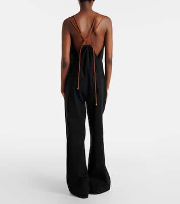 Cotton crêpe jumpsuit | Plan C