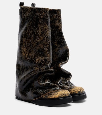 Robin leather knee-high boots | The Attico