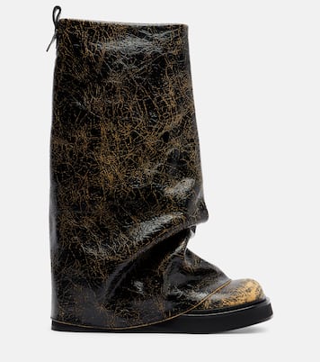 Robin leather knee-high boots | The Attico