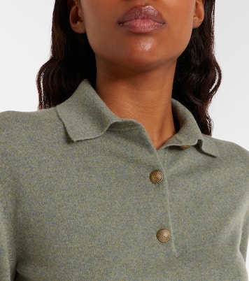 Classic cashmere polo sweater | Loro Piana