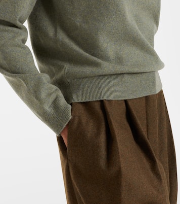 Classic cashmere polo sweater | Loro Piana