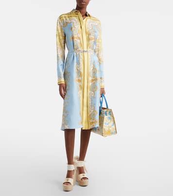 Espadrille-Sandalen 120 aus Leder | Versace