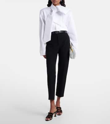 Clementel 70 velvet mules | Manolo Blahnik