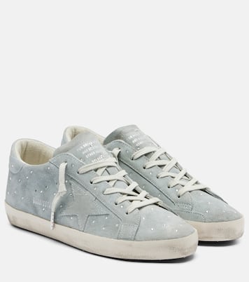 Baskets Super-Star en daim à ornements | Golden Goose