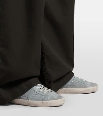 Baskets Super-Star en daim à ornements | Golden Goose