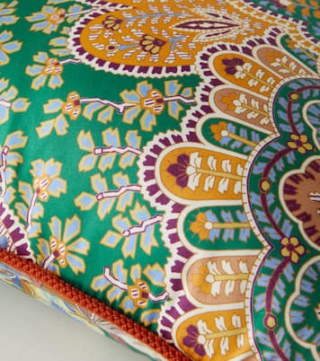 Paisley floral cotton cushion  | Etro