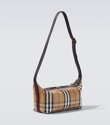 Burberry Check canvas shoulder bag | Burberry