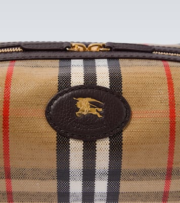 Burberry Check canvas shoulder bag | Burberry