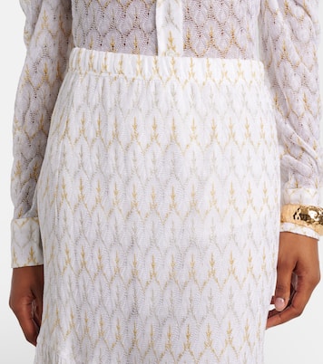 Jupe longue en lamé | Missoni