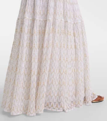 Jupe longue en lamé | Missoni