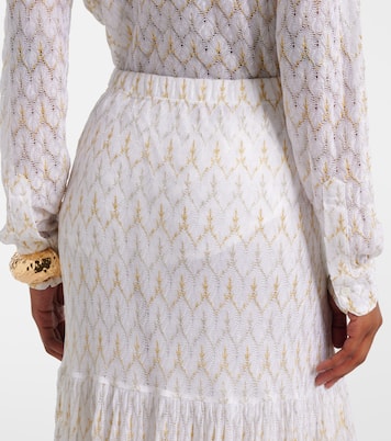 Jupe longue en lamé | Missoni