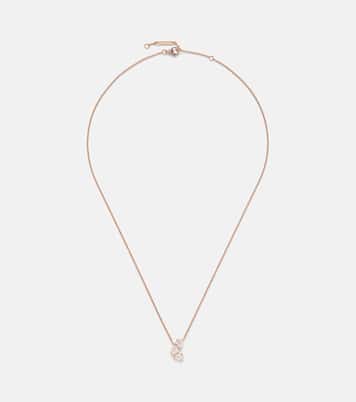 Halskette Serti Sur Vide aus 18kt Roségold mit Diamanten | Repossi