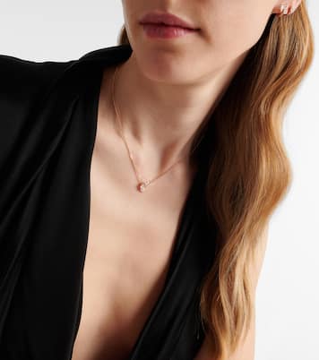 Halskette Serti Sur Vide aus 18kt Roségold mit Diamanten | Repossi