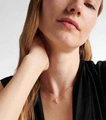 Halskette Serti Sur Vide aus 18kt Roségold mit Diamanten | Repossi