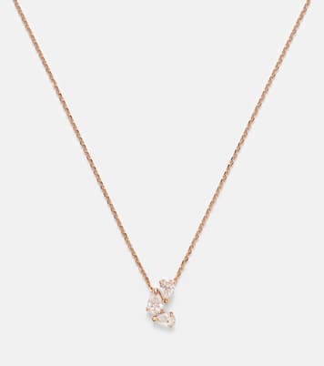 Halskette Serti Sur Vide aus 18kt Roségold mit Diamanten | Repossi