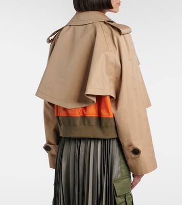 Padded cotton-blend bomber jacket | Sacai