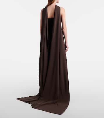 Martine scarf-detail cocktail dress | Solace London