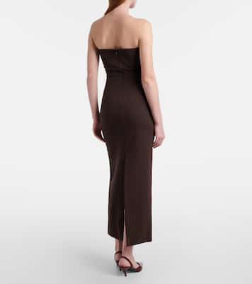 Martine scarf-detail cocktail dress | Solace London