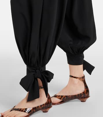 Silk crêpe de chine balloon pants | Chloé