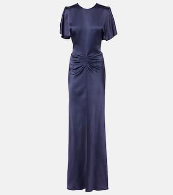 Robe Isabella aus Satin | Victoria Beckham