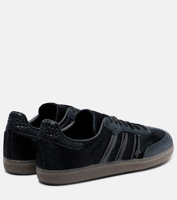 Samba OG calf hair and leather sneakers | Adidas