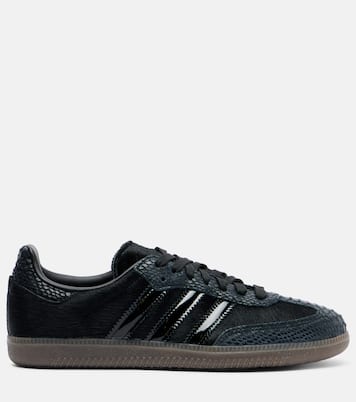 Samba OG calf hair and leather sneakers | Adidas