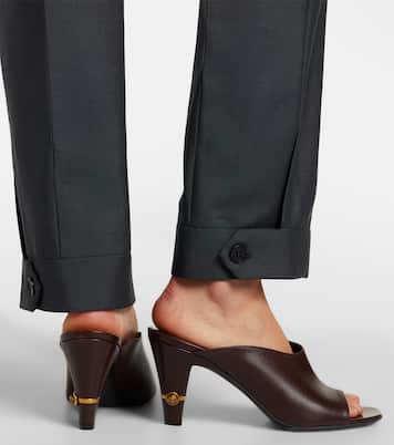 Giulietta leather mules | Versace