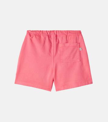 Palm cotton twill shorts | Cozmo