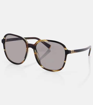 Logo oversized sunglasses | Miu Miu