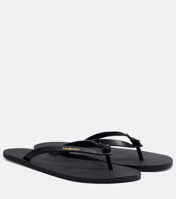 Pool leather thong sandals | Saint Laurent